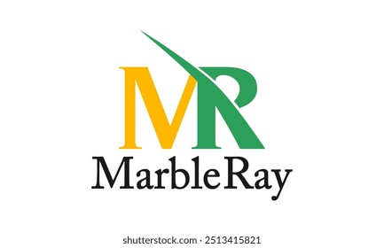  m r logo, m r letter, mr initials, abstract, vector, company, logo, design,