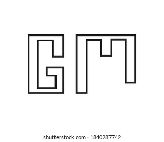 diseños y monogramas de los logotipos m y s y g y m y g y m