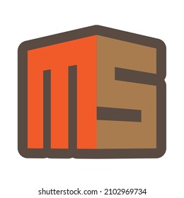 M and S Letters Concept Design