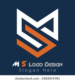 M S Logo Design for your Business