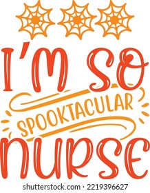 i m so spooktacular nurse