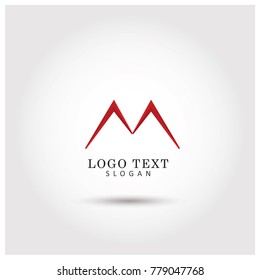 M Symbol & Icon Logo Vector Template
