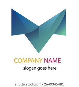 M-Logo, mit elegantem Design