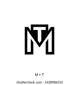 M and T letter ready to use