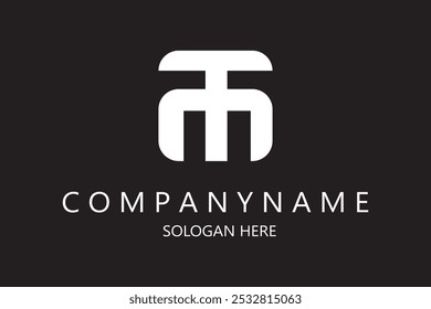 M T TM MT logo letter logotype icon font monogram
