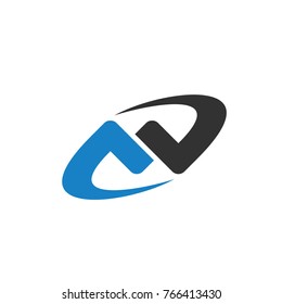 M V Logo Vector