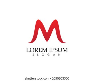 M vector icons such logos template vector app