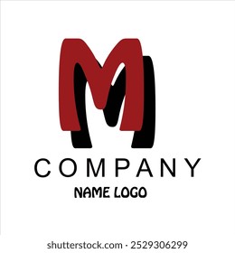 M Vector Logo Design Company Creative 