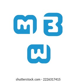 icono del logotipo de m w b