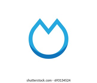 M w Letter Logo Business Template Vector icon
