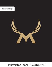 m wing dynamic logo design