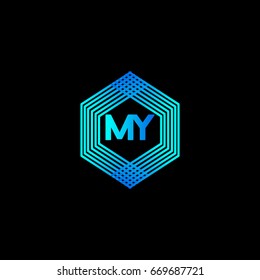M Y Logo