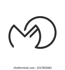 M32 Monogram Logo Design Concept
