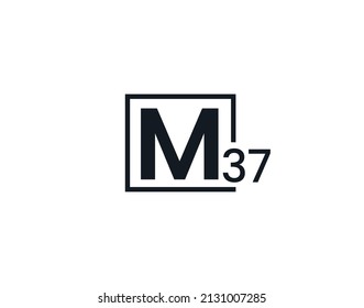 M37, 37M Logo de la letra inicial