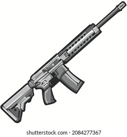 The M4 Carbine Is A 5.56×45mm NATO, Air-cooled, Gas-operated, Direct Impingement, Magazine-fed, Select Fire Carbine