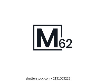 M62, 62M Initial letter logo