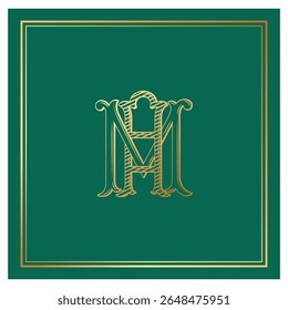 MA, AM, logo MA, Letter MA,  Monogram MA,Logo for Wedding , monogram for Wedding , Wedding Monogram, Wedding Logo, Logo Design , Monogram Vintage