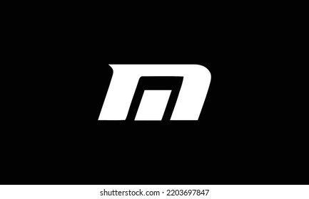  MA ,AM ,M ,A Abstract Letters Logo Monogram 