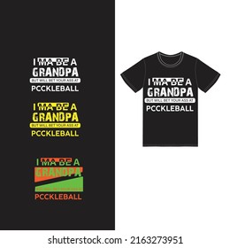 I ma be a grandpa modern typography geometric inspirational quotes t shirt design