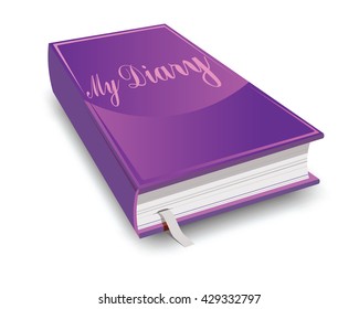 ma diary in pink color