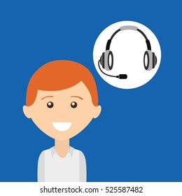 ma headphones for support vector illustration eps 10