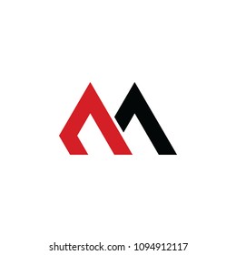 MA initial logo company name