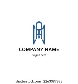 AM or MA initial logo monogram can be used for company, technology, industry, business and brand, logo design template, logo inspiration, monogram logo