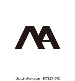 ma letter logo