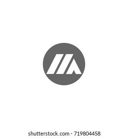 ma letter logo
