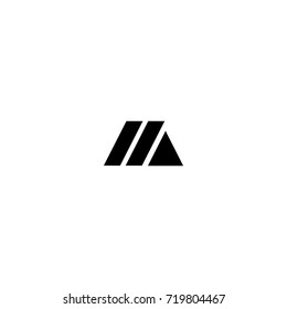 ma letter logo
