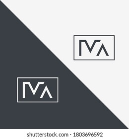 MA Letter Logo Design Template Vector