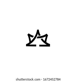 MA AM Letter Logo Design Vector Template