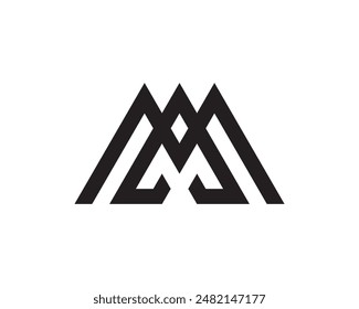 MA Letter Logo, MA Monogram Logo, M Logo