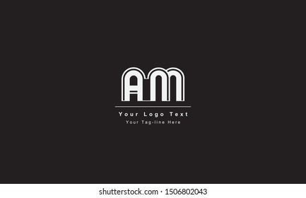 Ma Letter Logo Unique Attractive Creative Stock Vector (Royalty Free ...