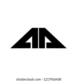 ma letter vector logo. aa letter vector logo