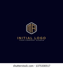 MA letters Initial / Monogram icons. - Vector inspiration logo design - Vector