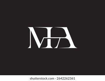 MA Logo Design Creative and Modern Logo Design