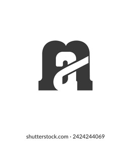 MA or AM logo and icon design