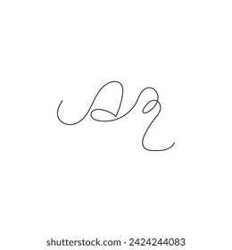 MA or AM logo and icon design