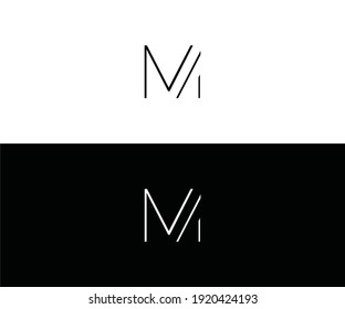 MA M A Letter Logo Design Template