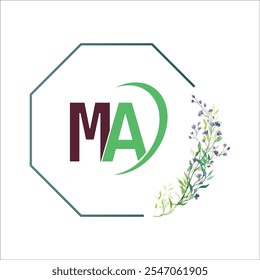 MA Diseño de Logo Natural Branding Identidad Corporativa