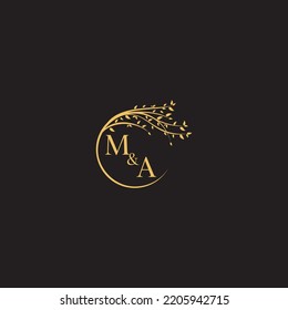 MA nature tree concept in high quality professional design that will print well across any print media