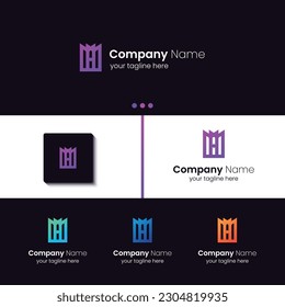 MA typography logo, custom, creative, business, professional, typography, object, modern, minimal, symbol, vector