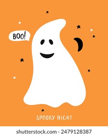 Maa Boo Cute Spooky Ghost Halloween