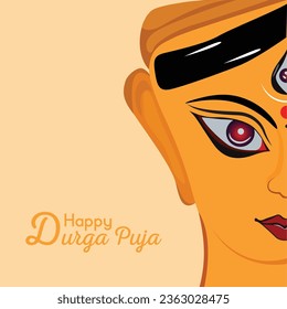 Maa durga digital art design