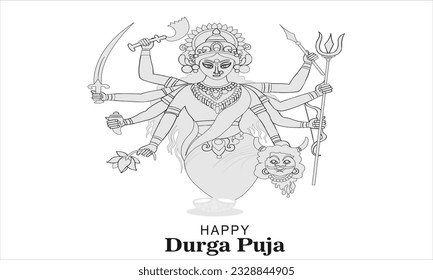 maa durga, ma durga art, durga imágenes en blanco y negro, durga puja, durga maa