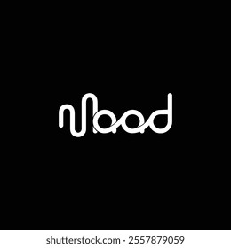 Maad typography logo icon design template. 