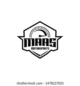 Maars Motorcicles logo vector design