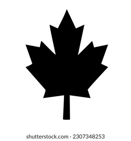 Mable leaf icon vector. canadian,web vector