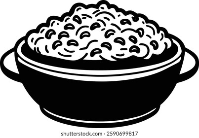 mac and cheese comfort food favorite silhouette